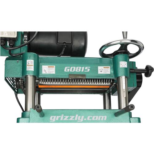 G0815 15″ 3 HP Heavy-Duty Planer